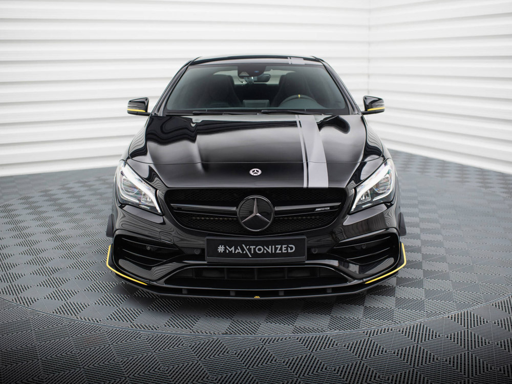 Street PRO Front Splitter Mercedes-AMG CLA 45 Aero C117 Facelift - 4 