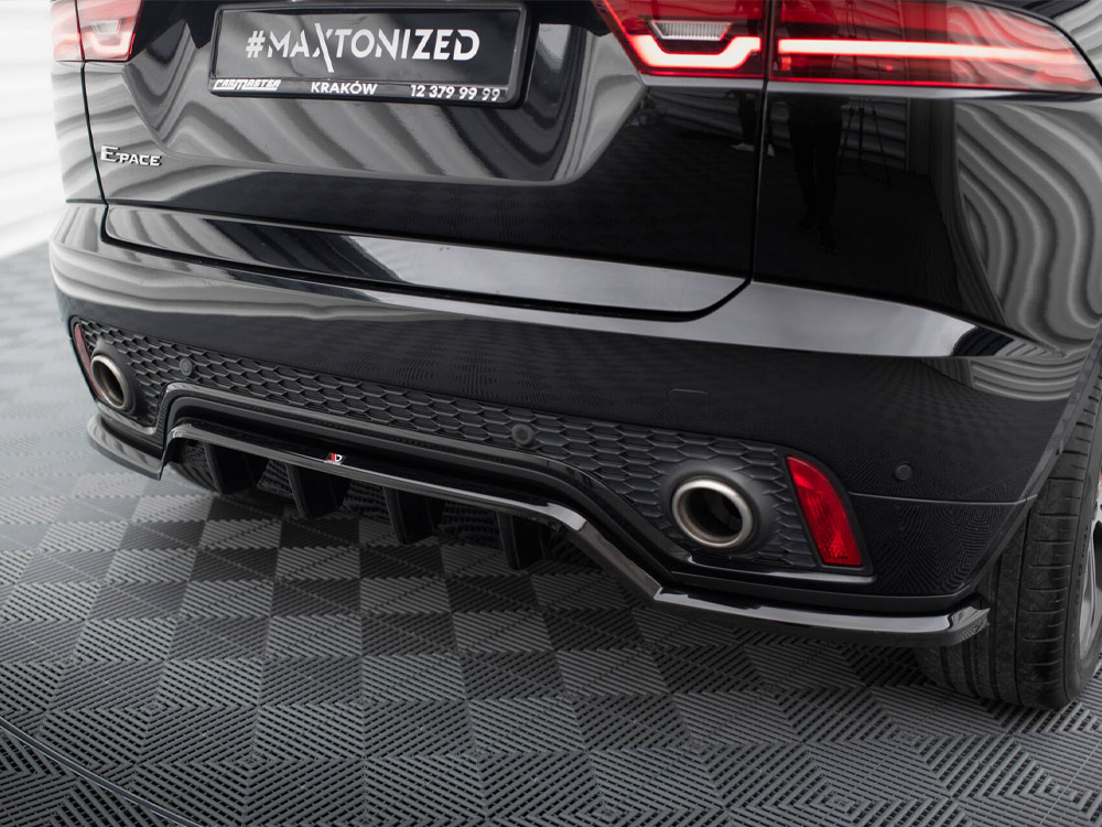 Central Rear Splitter (Vertical Bars) Jaguar E-Pace R-Dynamic Mk1 - 3 