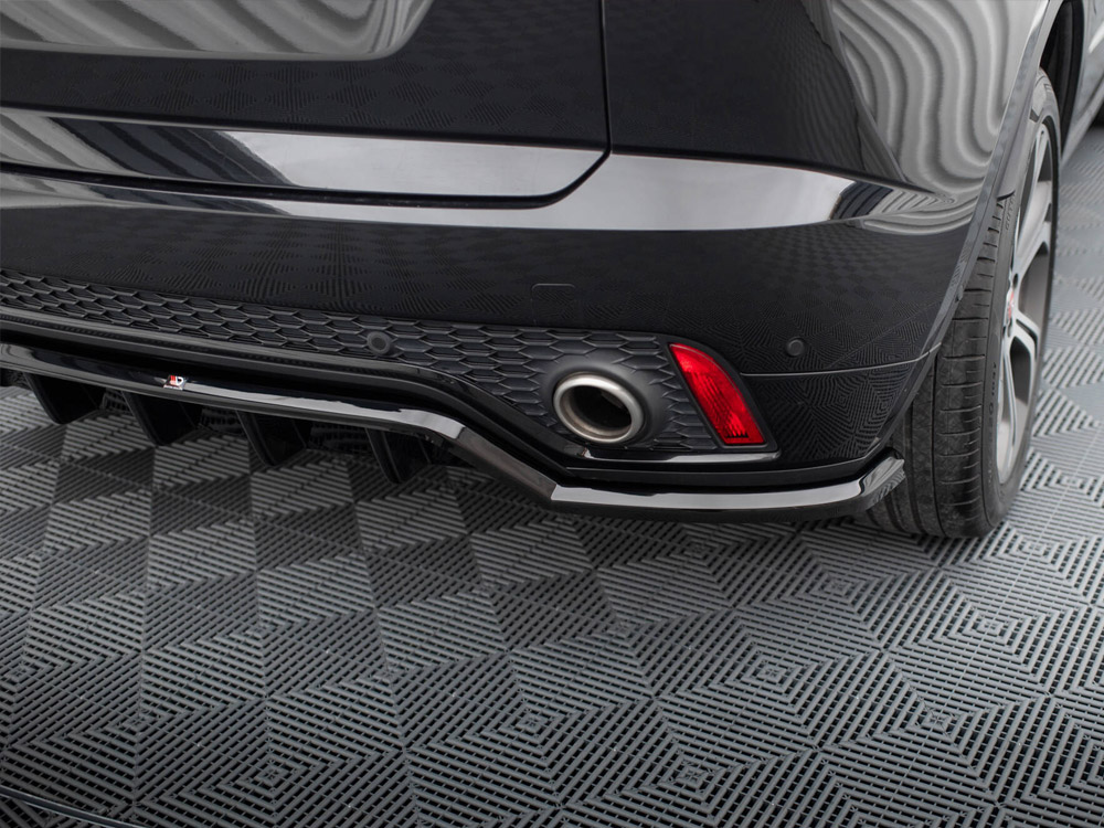 Central Rear Splitter (Vertical Bars) Jaguar E-Pace R-Dynamic Mk1 - 4 