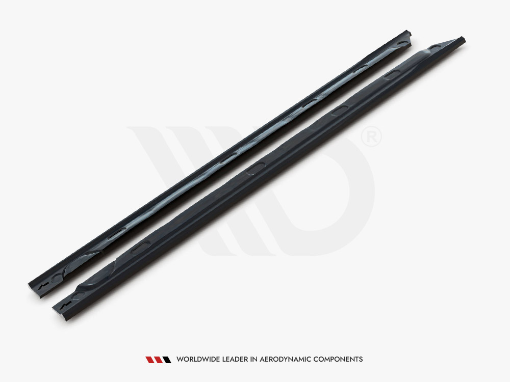 Side Skirts Diffusers Renault Clio R.S. Line Mk5 - 5 