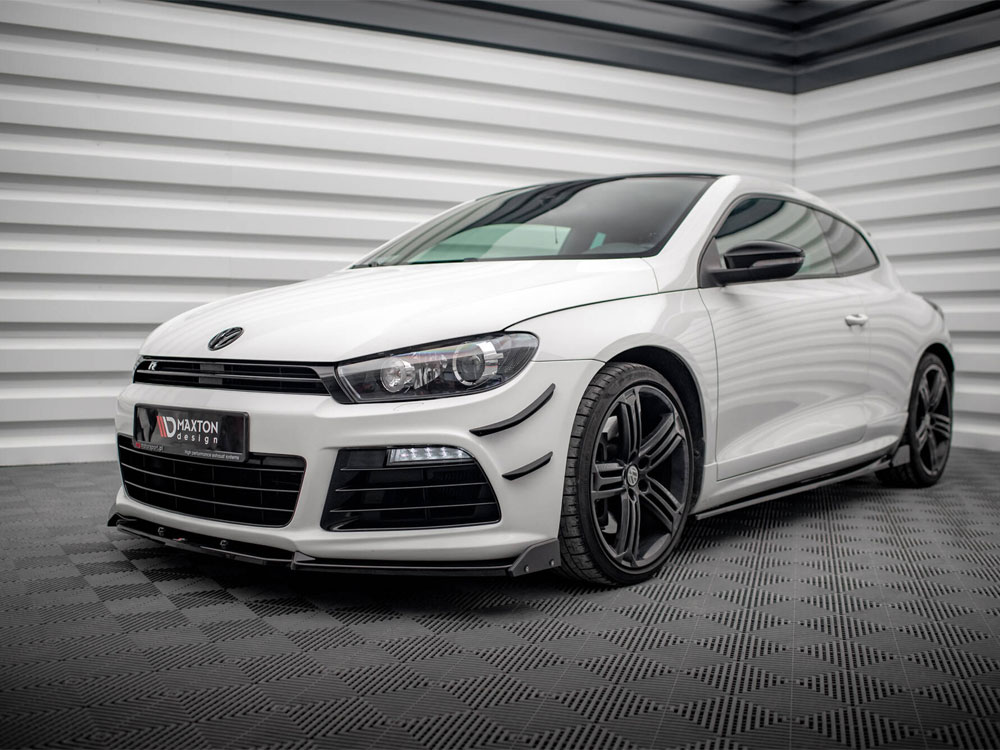 Front Splitter V.3 + Flaps Volkswagen Scirocco R Mk3 - 2 