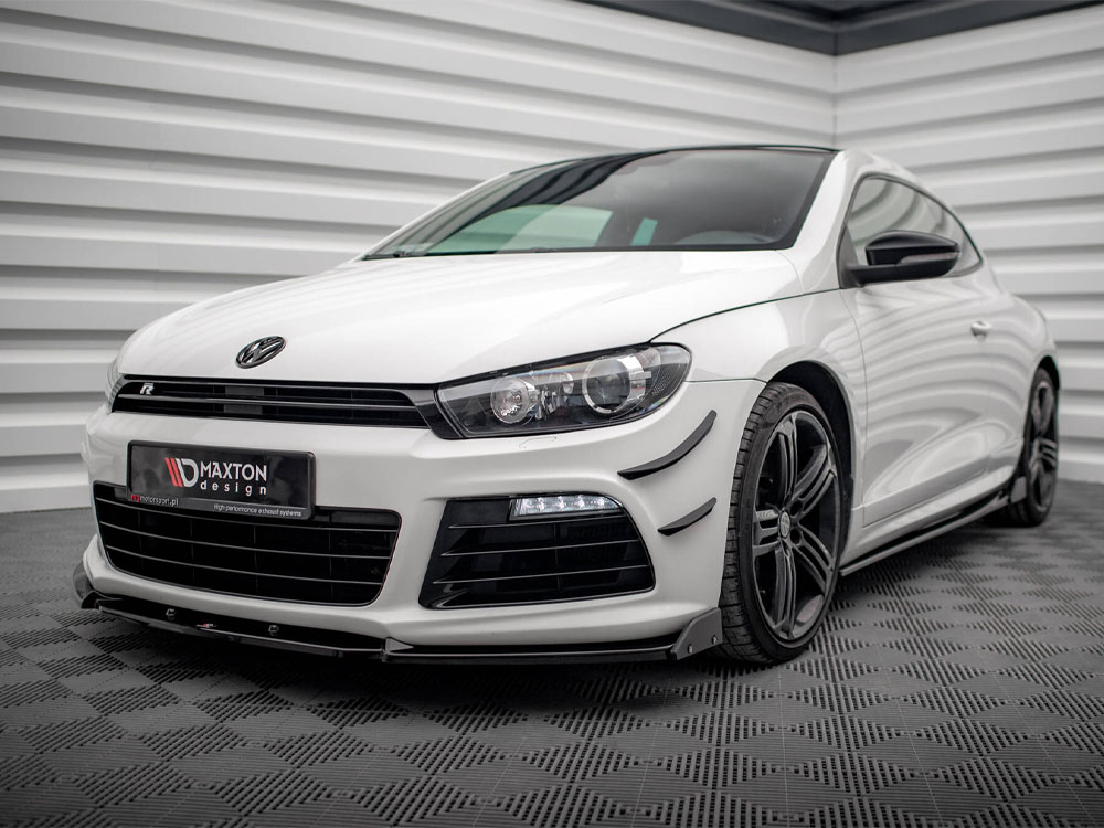 Front Splitter V.3 + Flaps Volkswagen Scirocco R Mk3 - 3 