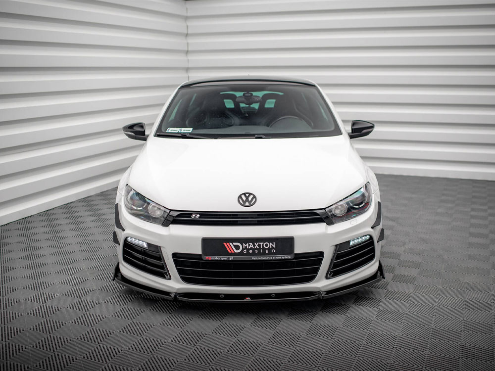 Front Splitter V.3 + Flaps Volkswagen Scirocco R Mk3 - 4 