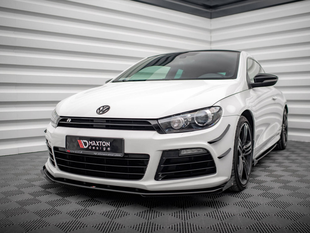 Street PRO Front Splitter + Flaps Volkswagen Scirocco R Mk3 - 2 