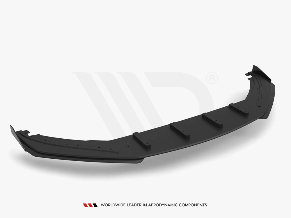 Street PRO Front Splitter + Flaps Volkswagen Scirocco R Mk3 - 5 