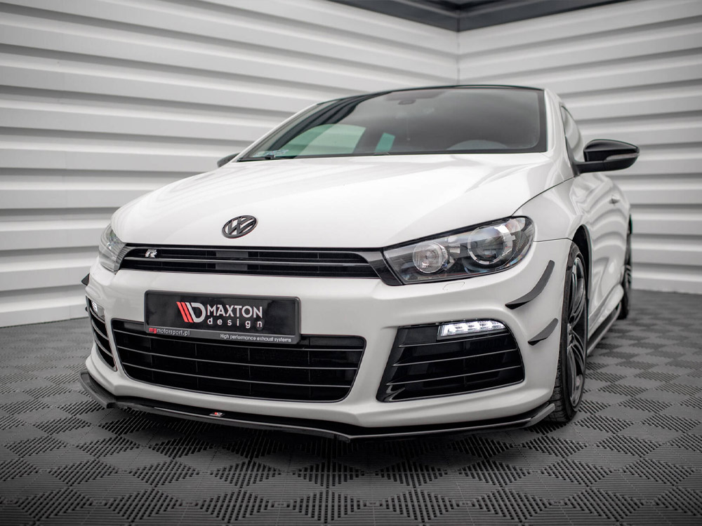 Front Splitter V.2 Volkswagen Scirocco R Mk3 - Textured - 2 