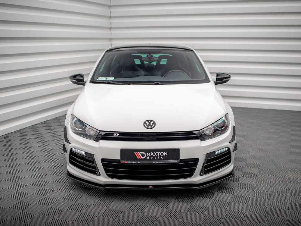 Front Splitter V.2 Volkswagen Scirocco R Mk3 - Textured - 3 