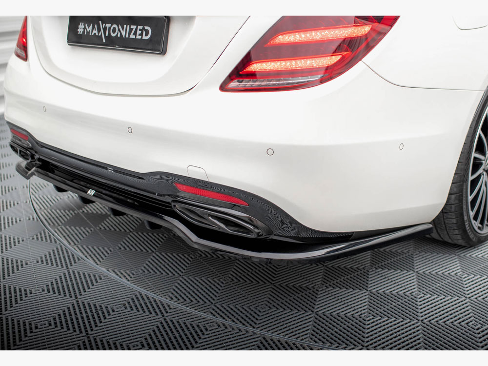 Rear Splitter (Vertical Bars) Mercedes-Benz S AMG-Line W222 Facelift - 3 