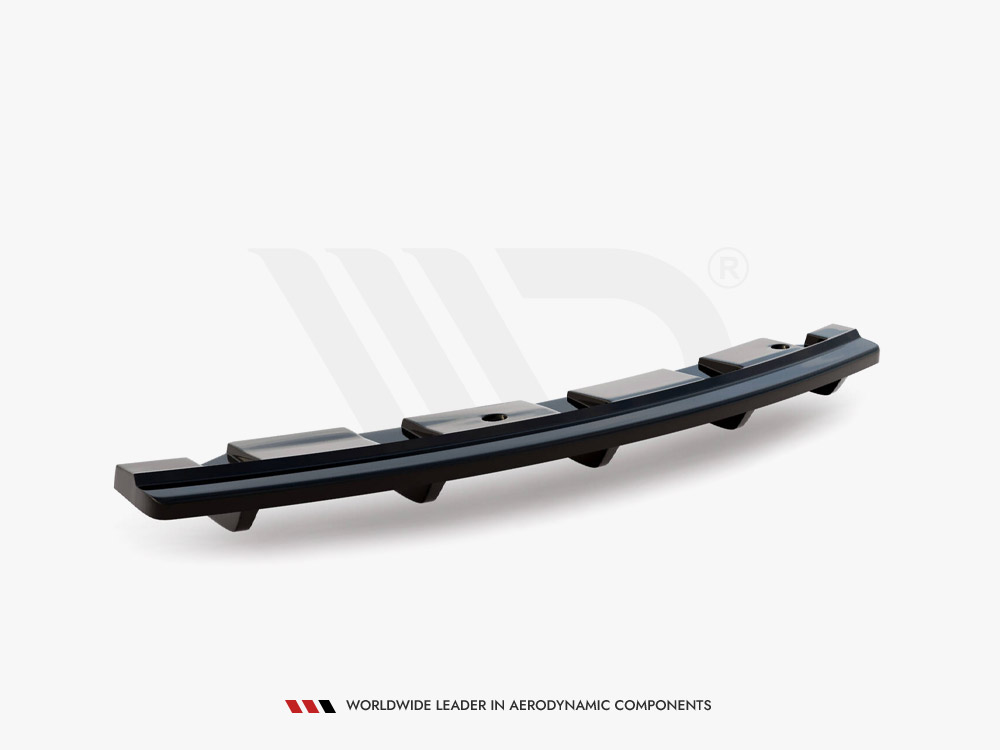 Central Rear Splitter (Vertical Bars) BMW 5 F11 M-Pack - 5 