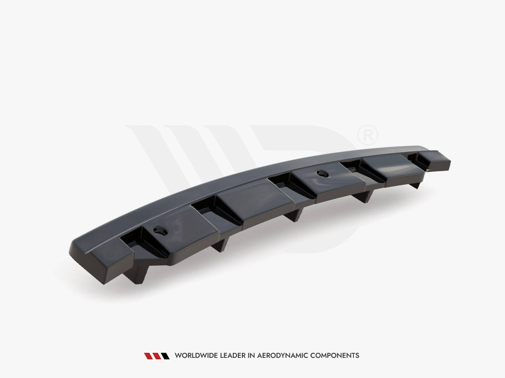 Central Rear Splitter (Vertical Bars) BMW 5 F11 M-Pack - 6 