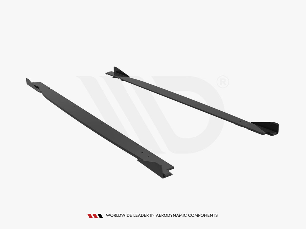 Street PRO Side Skirts Diffusers V.1 + Flaps Toyota GR86 Mk1 - 5 