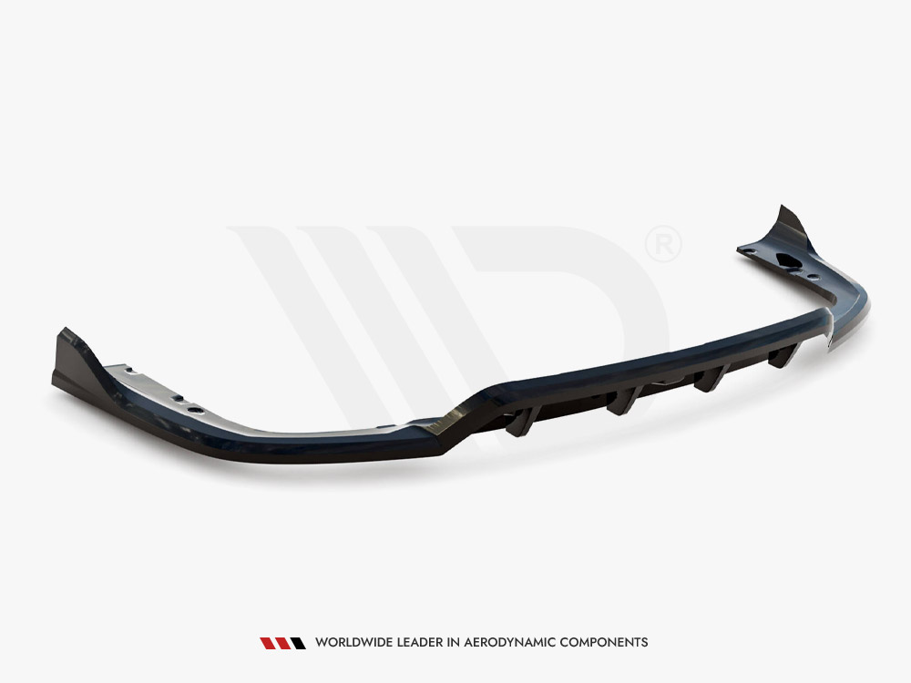 Central Rear Splitter (Vertical Bars) V.2 BMW X6 M-Pack G06 Facelift - 5 