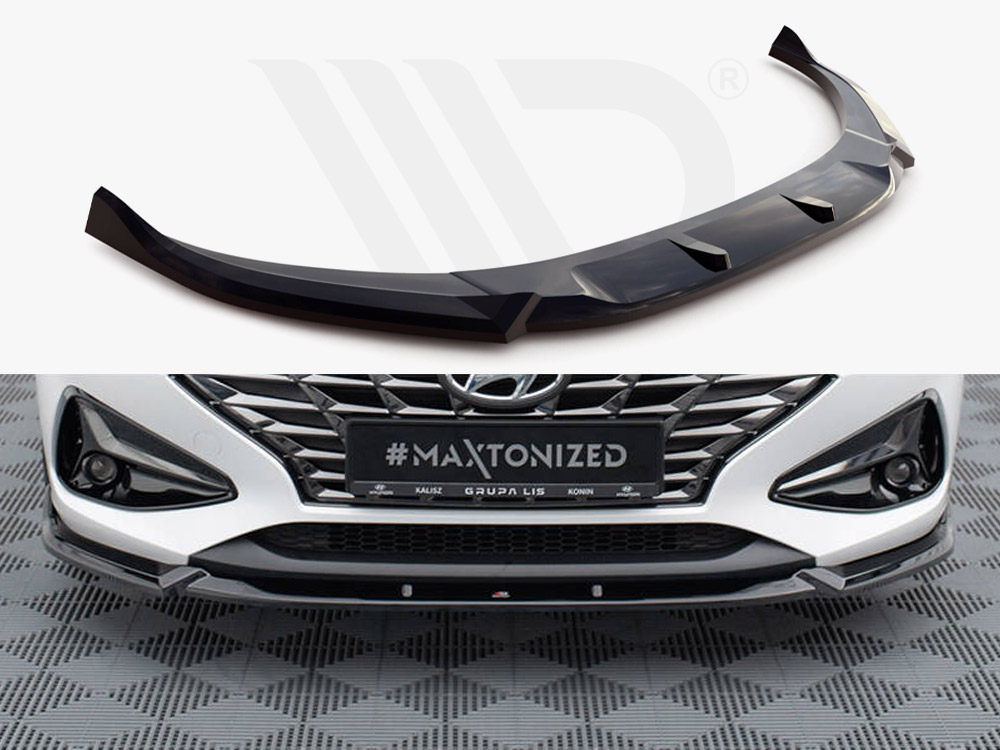 Front Splitter V.2 Hyundai I30 Mk3 Facelift - 1 