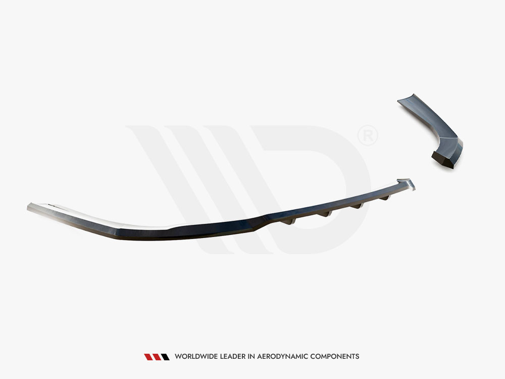 Central Rear Splitter (Vertical Bars) Kia Optima Mk3 - 7 