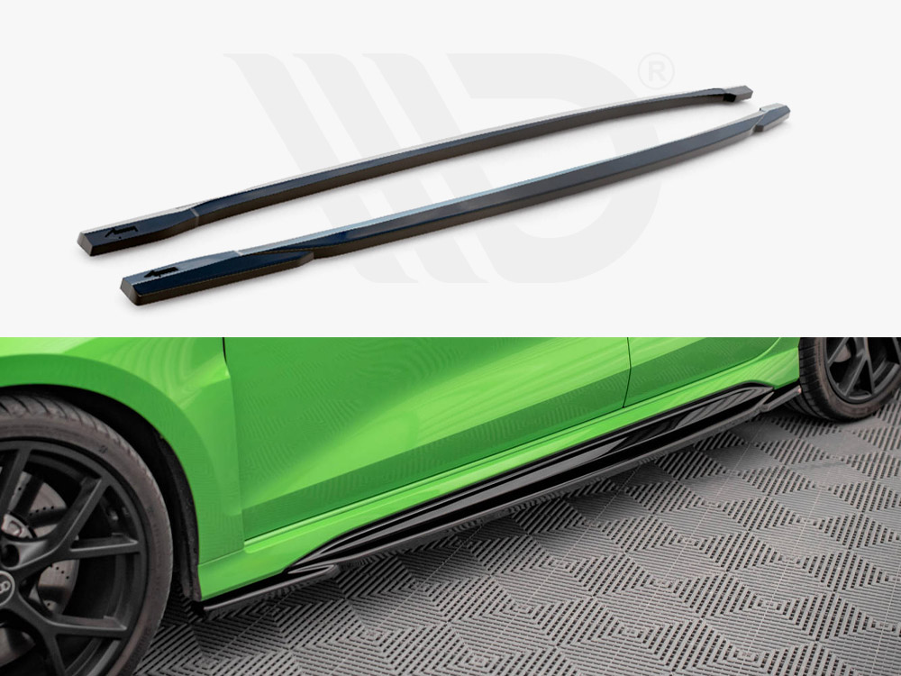 Side Skirts Diffusers Audi RS3 8Y - Maxton Design UK