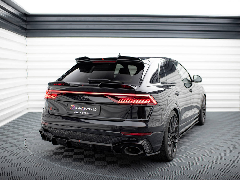 Lower Spoiler CAP 3D Audi Q8 / RSQ8 / SQ8 / Q8 S-Line Mk1 - 2 