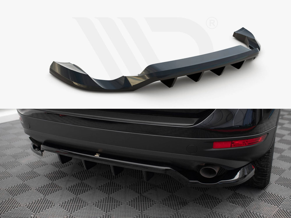 Reduced - Central Rear Splitter (Vertical Bars) Volkswagen Touareg Mk2 - 1 