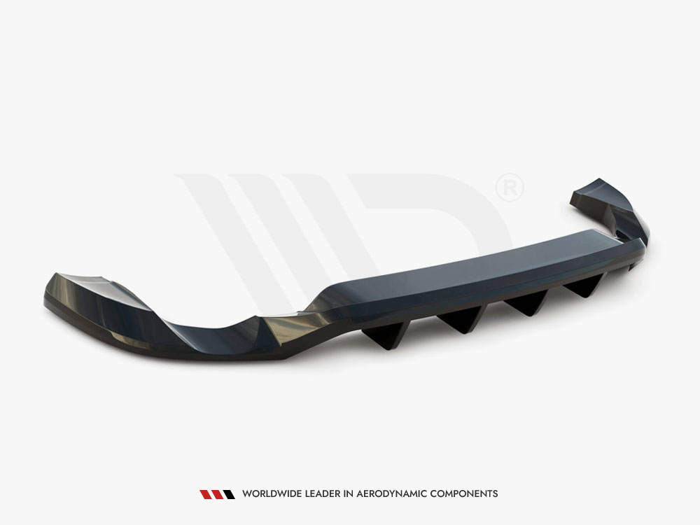 Reduced - Central Rear Splitter (Vertical Bars) Volkswagen Touareg Mk2 - 6 