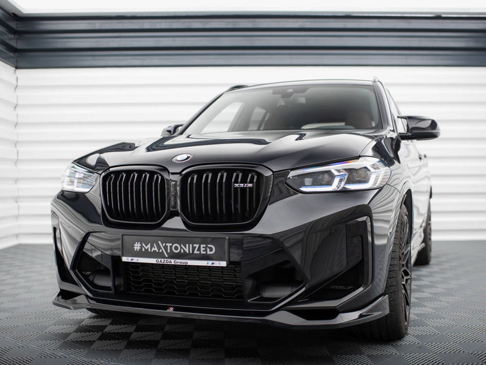 Front Splitter V.2 BMW X3 M F97 Facelift - Maxton Design UK