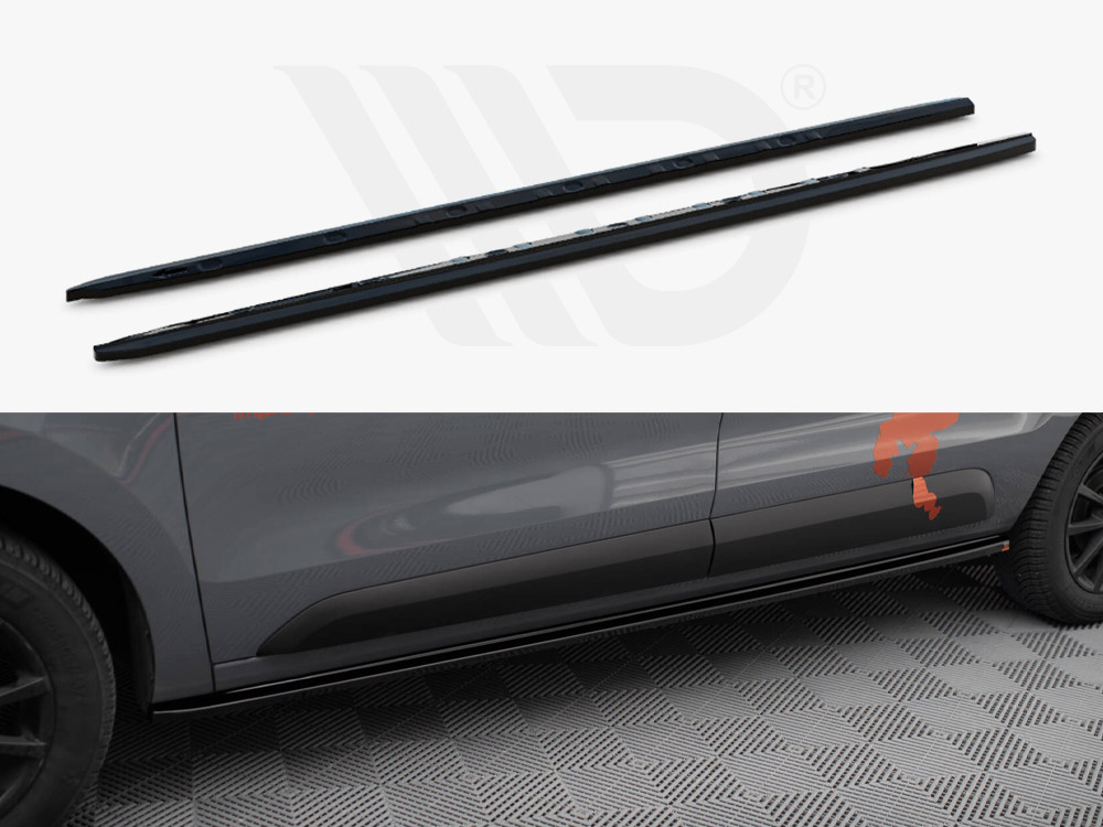 Side Skirts Diffusers Renault Express Mk2 - 1 