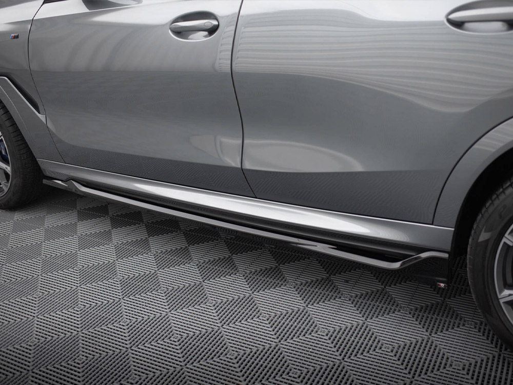 Side Skirts Diffusers V.2 BMW X6 M-Pack G06 Facelift - 4 