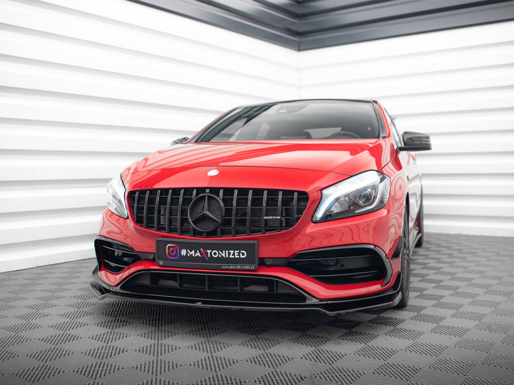 Front Splitter V.2 Mercedes-Benz A45 Aero W176 Facelift - 2 