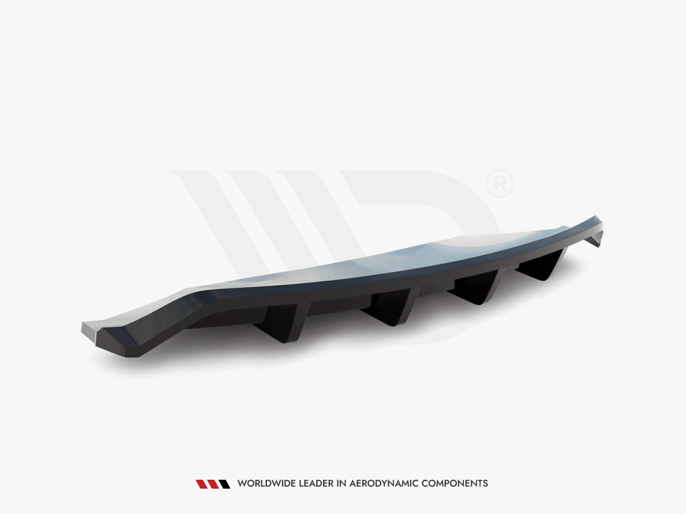 Central Rear Splitter (Vertical Bars) BMW Z4 M-Pack E89 Facelift - 6 