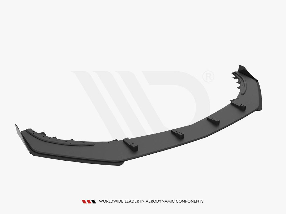 Street PRO Front Splitter + Flaps Mercedes-Benz A 45 AMG Aero W176 Facelift - 8 