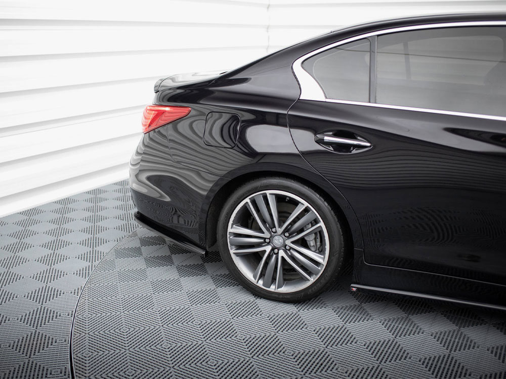 Rear Side Splitters V.2 Infiniti Q50 S Mk1 - 2 