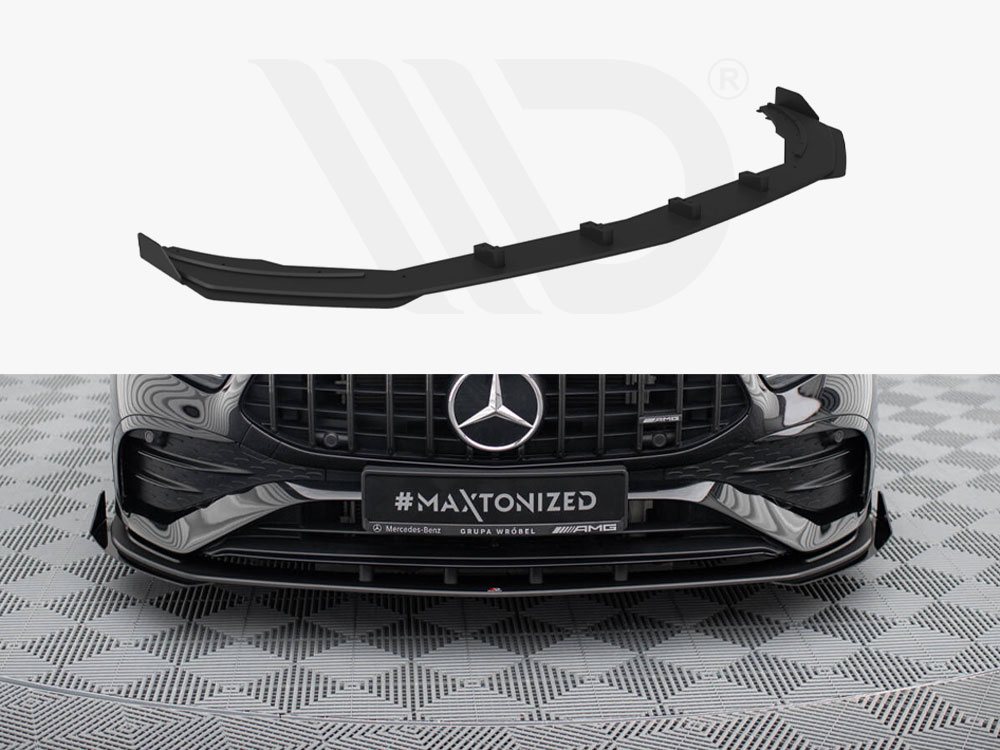 Street PRO Front Splitter + Flaps Mercedes-AMG A35 W177 Facelift - 1 