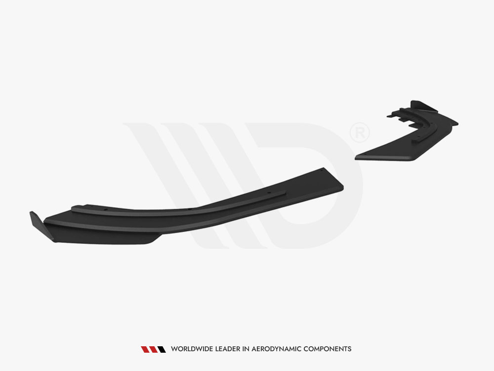 Street Pro Rear Side Splitters + Flaps Mercedes-AMG A35 Hatchback W177 - 5 