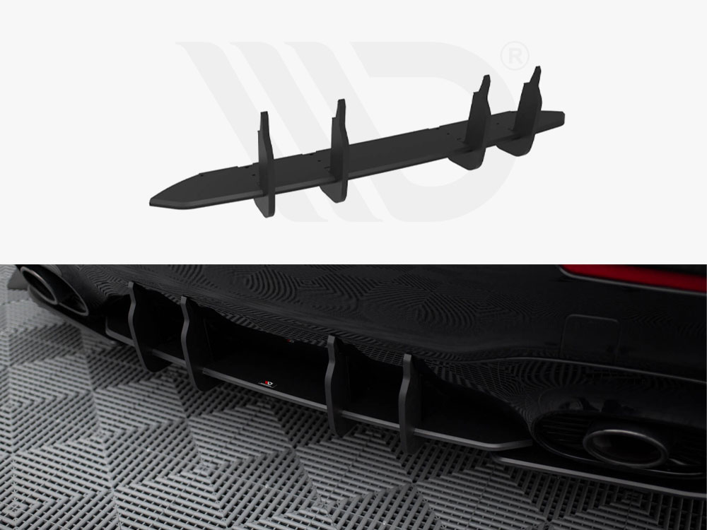 Street PRO Rear Diffuser Mercedes-AMG A35 Hatchback W177 - 1 