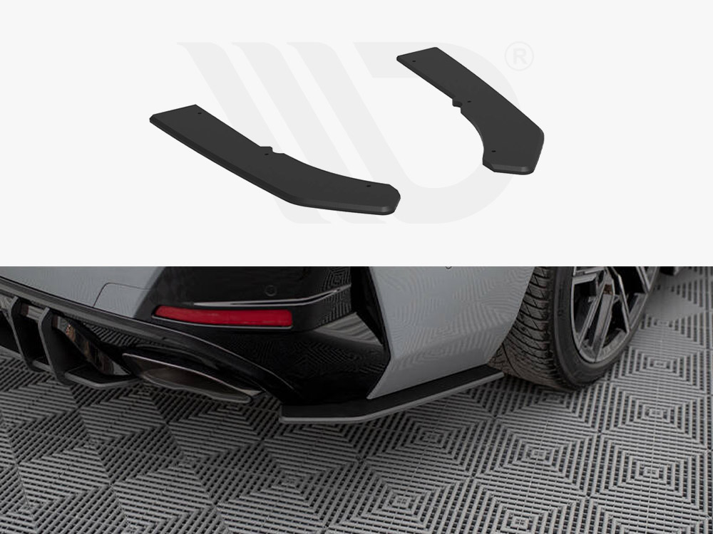 Street Pro Rear Side Splitters BMW 4 Gran Coupe M440i G26 - 1 