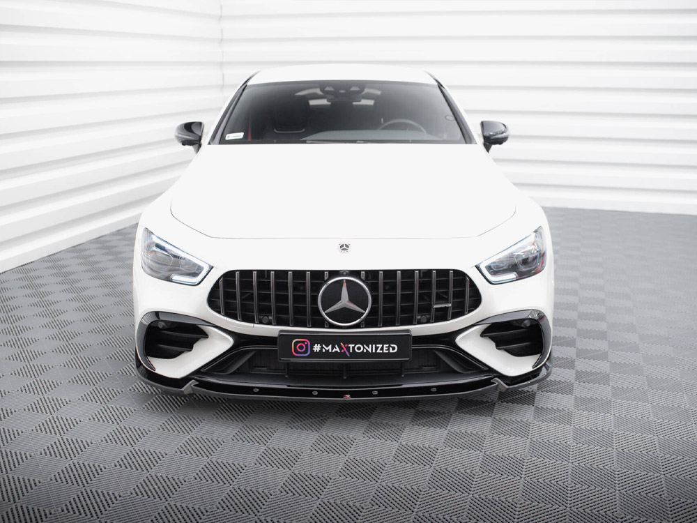 Front Splitter V.2 Mercedes-AMG GT 43 4 Door Coupe V8 Styling Package - 3 