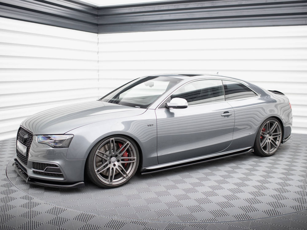 Side Skirts Diffusers V.2 Audi S5 / A5 S-Line Coupe 8T - 2 