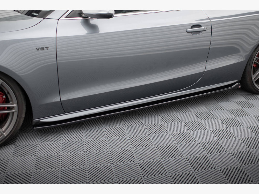 Side Skirts Diffusers V.2 Audi S5 / A5 S-Line Coupe 8T - 3 