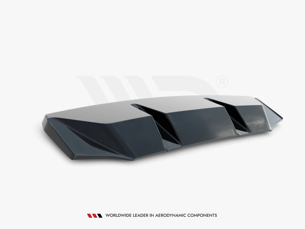 Reduced - Central Rear Splitter Audi TT S 8S Facelift - 7 