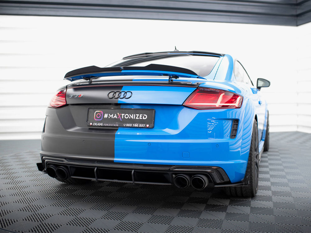 Street Pro Rear Side Splitters + Flaps Audi TT S 8S Facelift - 2 