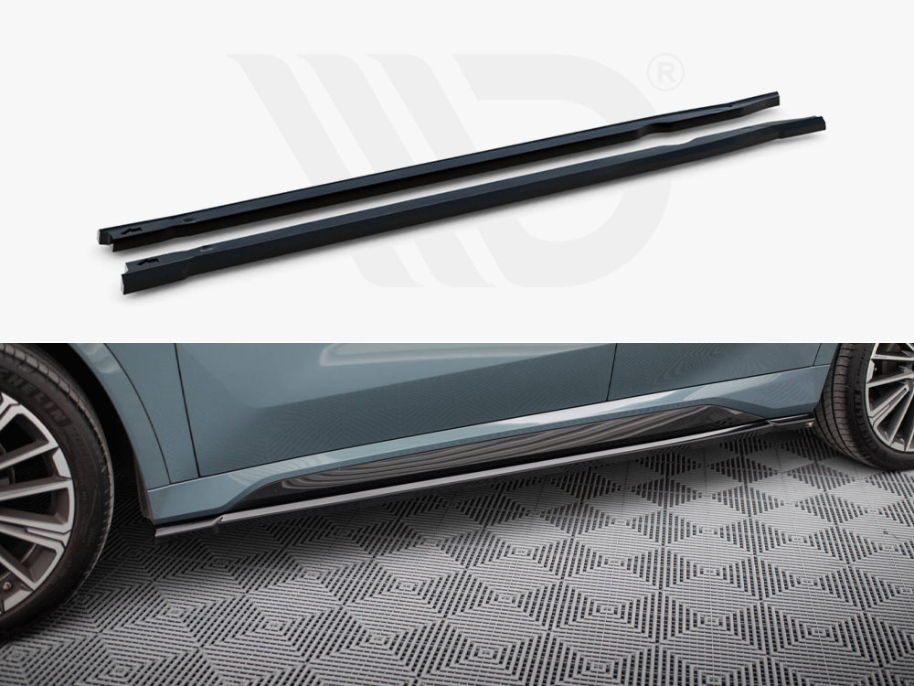 Side Skirts Diffusers BMW X1 M-Pack U11 - 1 