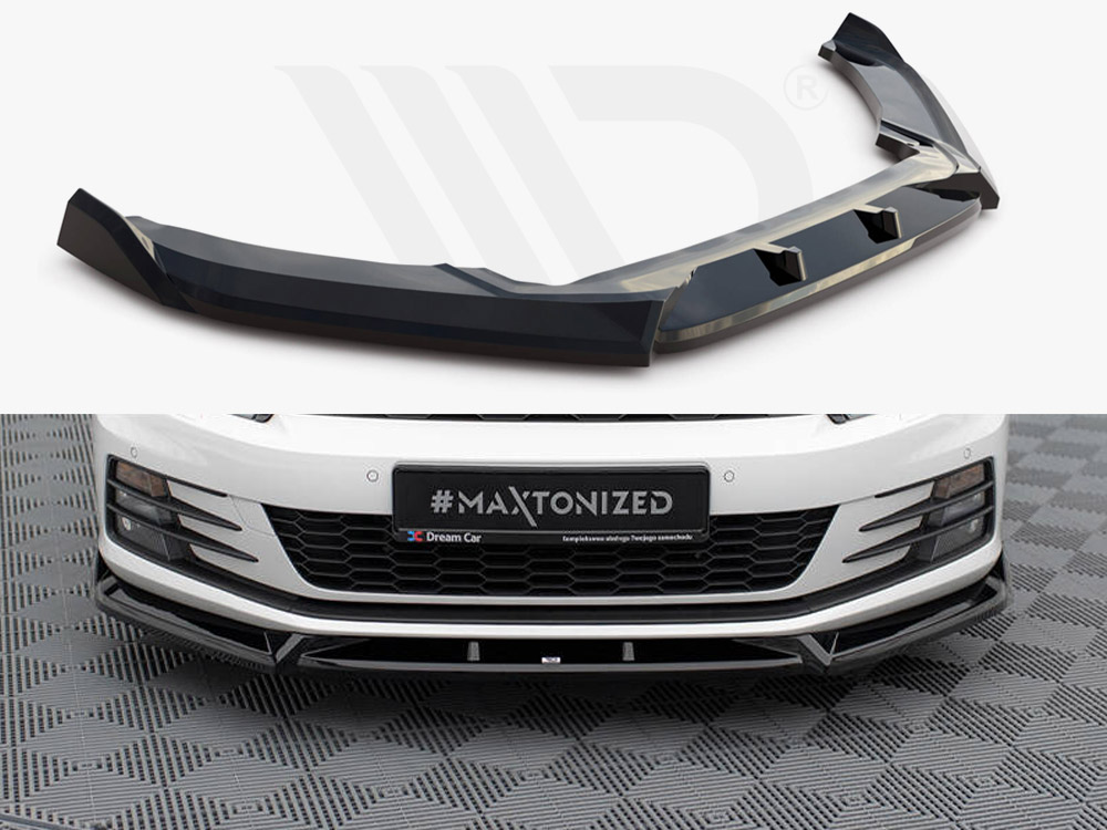 Front Splitter V.2 Volkswagen Scirocco Mk3 Facelift - 1 