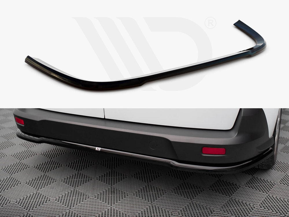 Central Rear Splitter Ford Transit Connect Mk 2 Facelift - Maxton Design UK