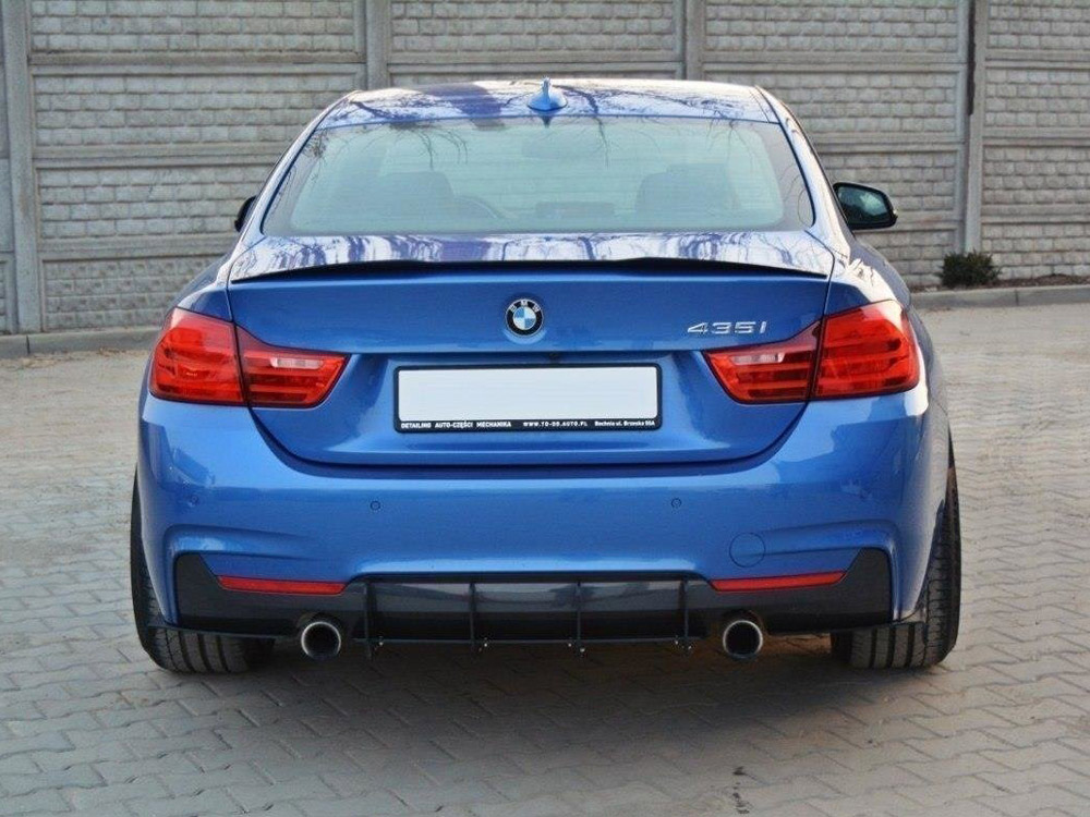 Rear Diffuser & Rear Side Splitters BMW 4 Coupe / Gran Coupe / Cabrio M-Pack F32 / F36 / F33 - 3 