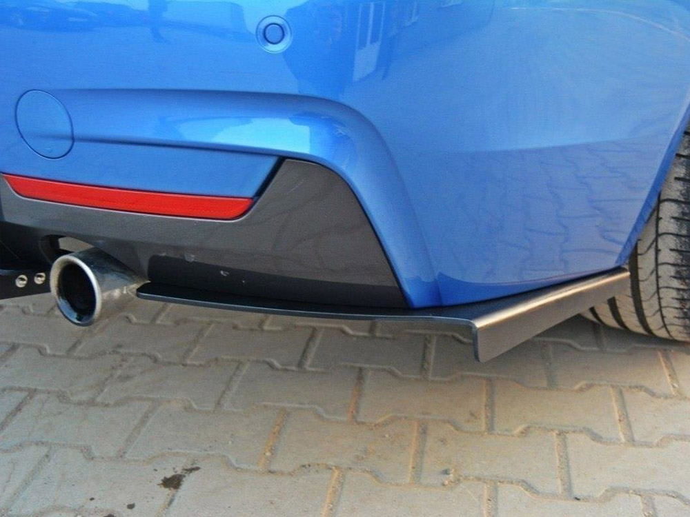 Rear Diffuser & Rear Side Splitters BMW 4 Coupe / Gran Coupe / Cabrio M-Pack F32 / F36 / F33 - 5 