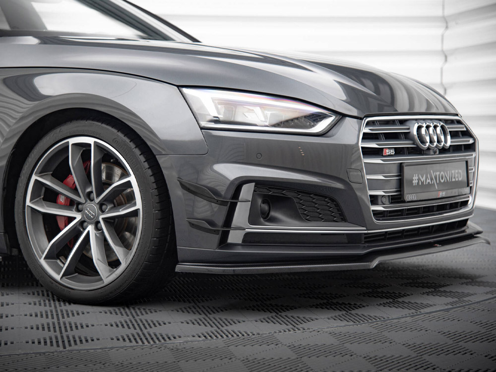 Front Bumper Wings (Canards) Audi S5 / A5 S-Line Coupe / Sportback F5 - 3 