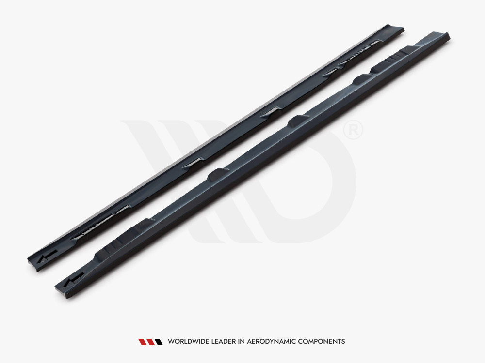 Side Skirts Diffusers Toyota Yaris T-Sport Mk1 Facelift - 4 