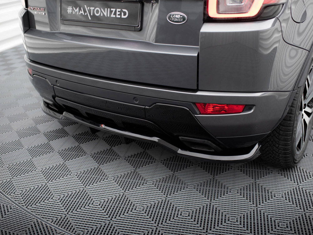 Rear Splitter (Vertical Bars) Land Rover Range Rover Evoque HSE Dynamic Mk1 Facelift - 3 