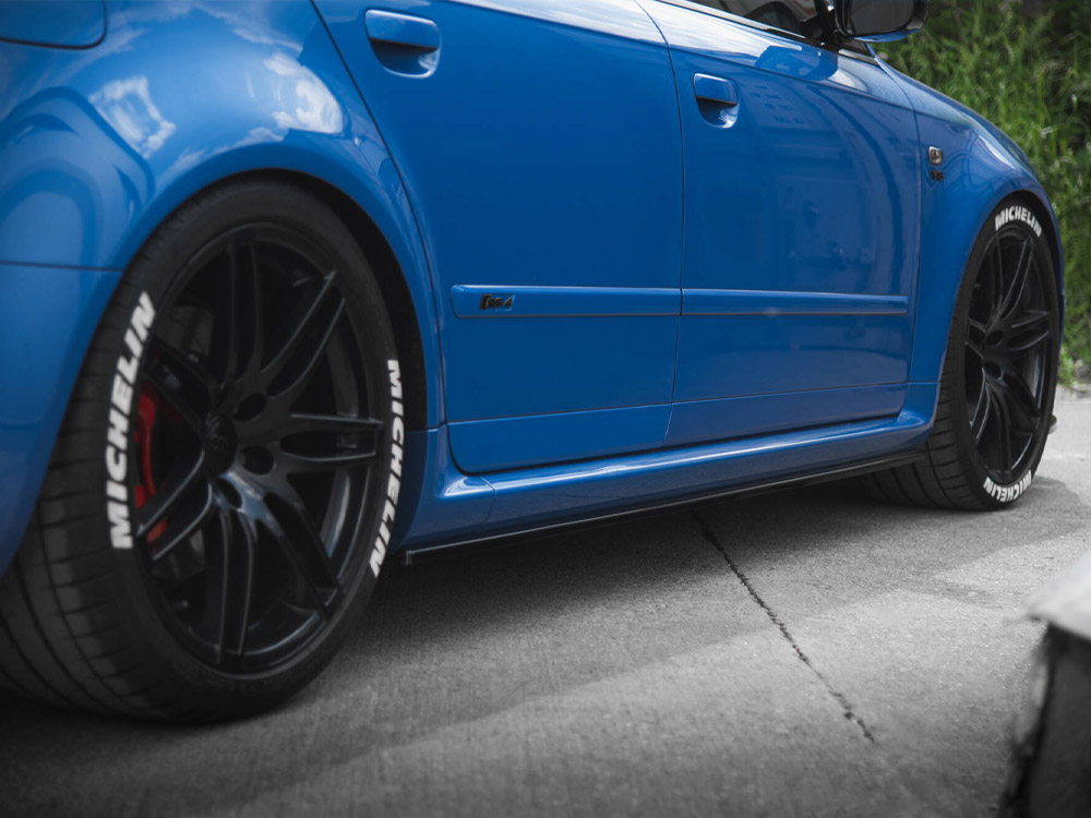 Side Skirts Splitters Audi RS4 B7 - 4 