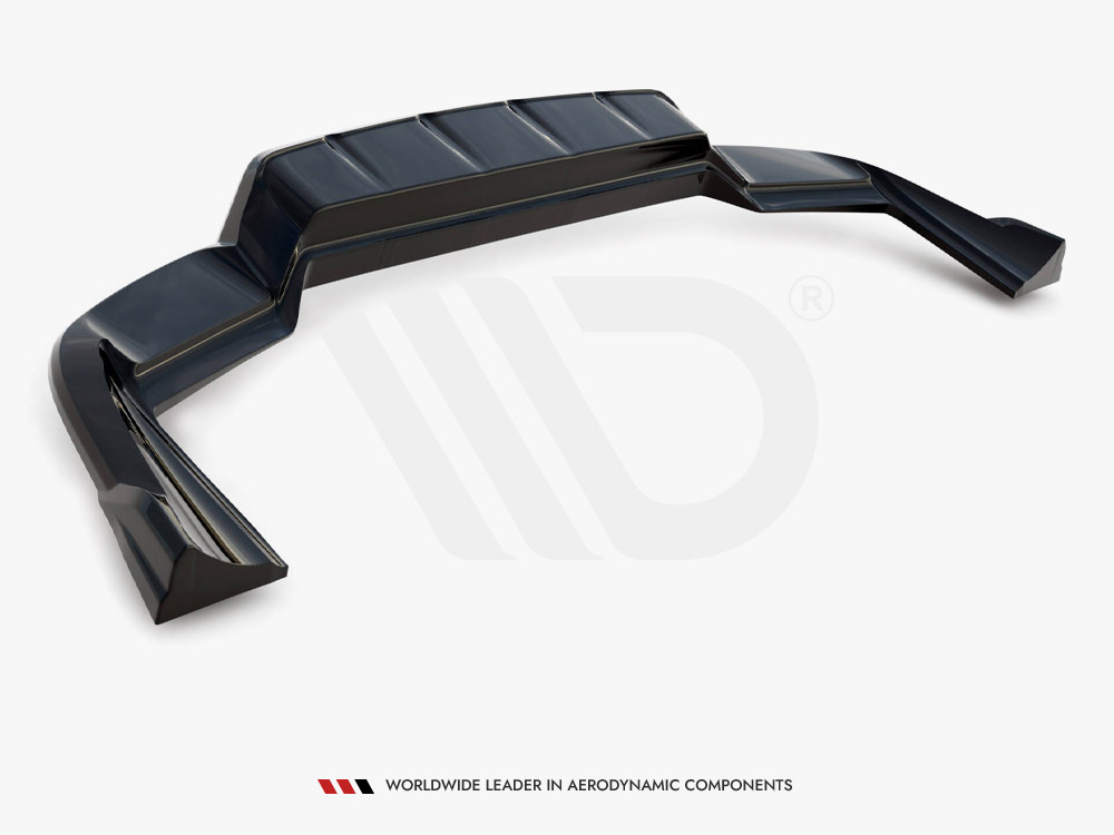 Rear Splitter (Vertical Bars) Porsche Cayenne Coupe Mk3 - 5 