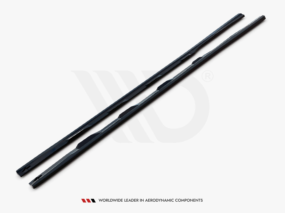 Side Skirts Diffusers V.2 Audi A7 S-Line C7 - 4 