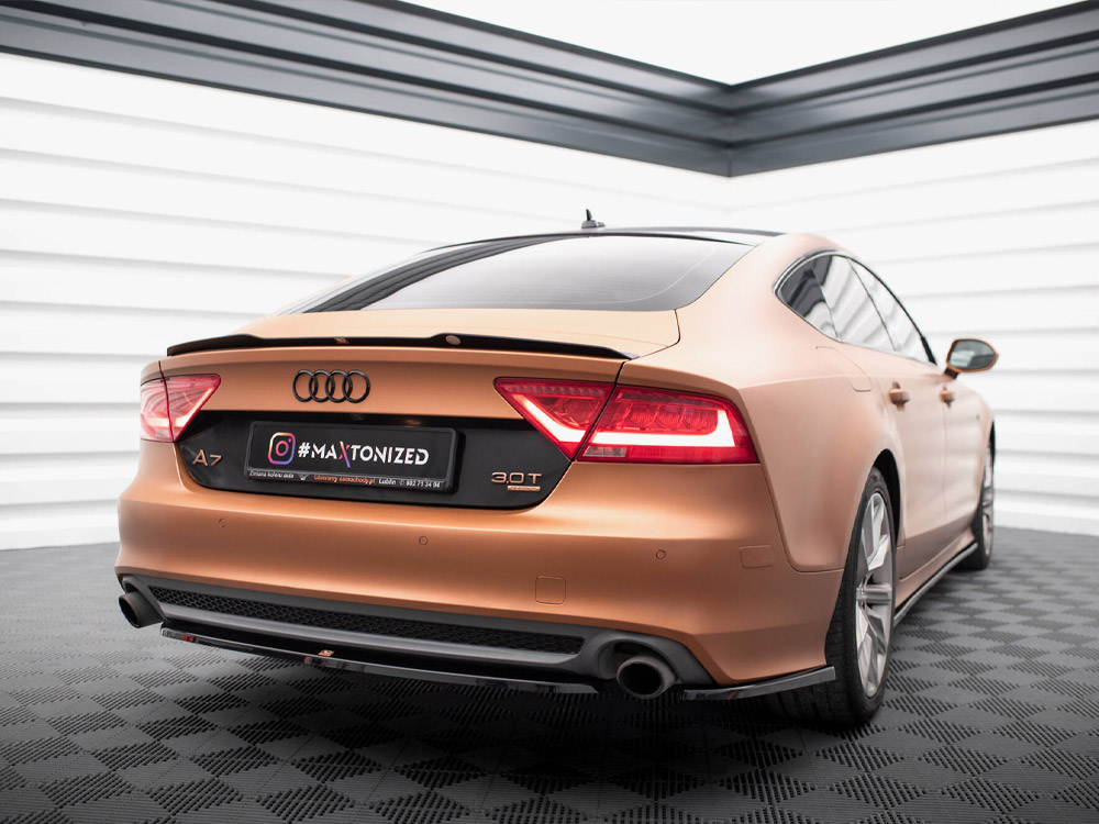 Rear Side Splitters V.2 Audi A7 S-Line C7 - 2 